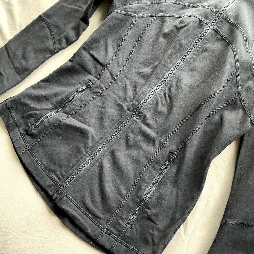 Lululemon Define Jacket Size 6 Black - Picture 6 of 7